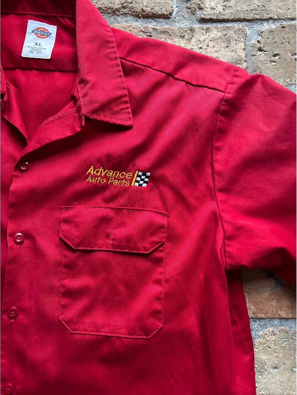Halloween costume men’s Dickies  dude from Advanced Auto parts
